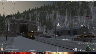 Trainz Railroad Simulator 2022 - Chasing Amtrak down to Moffat tunnel with a SD70M helper