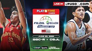 Playtime Cares 18th Filoil EcoOil Preseason Cup | SSC-R vs CSJL