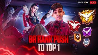 Back to back BOOYAH in BR Rank!Full Map Gameplay with AISENZO Free Fire LIVE