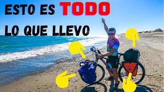 ¿Qué llevo en mis alforjas?  TODO lo que se necesita para VIAJAR EN BICICLETA 