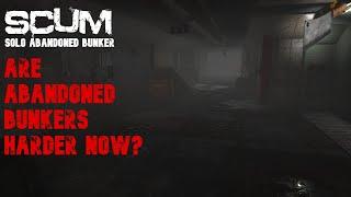 SCUM 0.95 RAZORS OPEN DOORS NOW!! Solo Abandoned Bunker