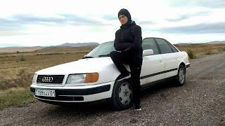 ШКОЛЬНИК КУПИЛ МАШИНУ В 15 ЛЕТ ! ТЕСТ ДРАЙВ  и ОБЗОР AUDI 100 C4 2 ЛИТРА ! Ауди 100