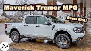 2023 Ford Maverick Tremor – MPG Test | Real-world Highway Fuel Economy and Range