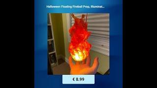 Faschings-Favoriten: Halloween Floating Fireball Prop,... für nur €8.99! Entdecke jetzt