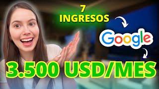  Gana $3500/mes con Google | Trabaja en línea desde casa | Gana dinero con Google