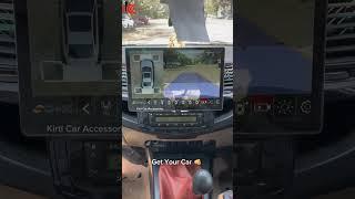 Toyota Fortuner Upgraded Android Music System with 360 Degree Camera  Premium Seat Cover 
