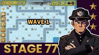 Turret Defense King - Stage 77 Playthrough