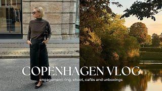 Two days in Copenhagen vlog: Fall vibes, engagement ring, bts on campaign shoot and cozy home time