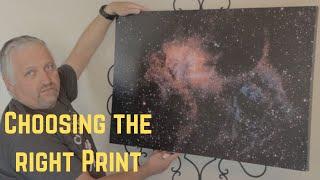 Printing your Astrophotography