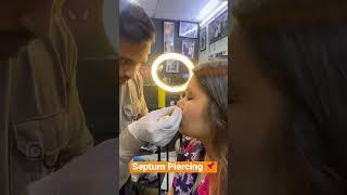 Septum Piercing #viral #viralvideo #youtube #piercing #girl #septumpiercing #jewellery