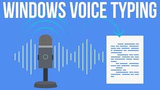 How to Setup Your Computer for Speech to Text Dictation (Voice Typing)