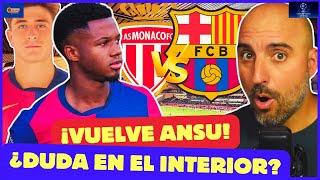  ¡BOMBAZO! La CONVOCATORIA de HANSI FLICK para el MÓNACO vs BARÇA tiene una GRAN SORPRESA! 