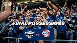 FINAL POSSESSIONS  | MLP Academics Heidelberg vs. FC Bayern Basketball | 21.04.2024