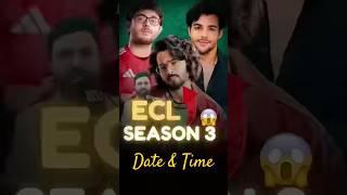 ECL Season 3 Date & Time #cricket #ecl #eclecticdecor #eclipserc #eclipseviewing