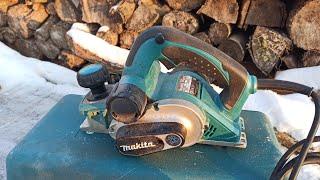 Makita KP0810CK электро-рубанок. Отзыв после четырех лет эксплуатации. Плюсы и минусы.