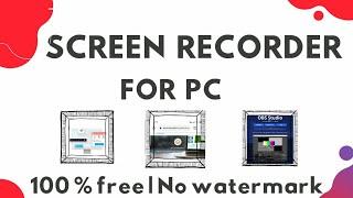 Top 5 Free Screen Recorder For Pc | Best Screen Recorder For Pc | Screen Recorder For Pc | #shorts