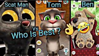 Scat Man Vs Tom Vs Ben Who Is Best ?   | Tom The Singer