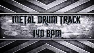 Metal Drum Track 140 BPM (HQ,HD)