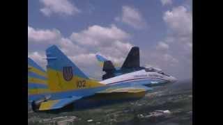 МиГ  29 Украинские Соколы клип// MiG 29 Ukrainian Falcons aerobatic team clip