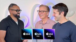 Talking M4, Mac and Apple Intelligence with Apple's Greg ‘Joz’ Joswiak and John Ternus