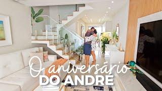 ANIVERSÁRIO DO ANDRÉ | DECIDIMOS FICAR EM CASA E RECEBER A FAMÍLIA | CHURRASCO | Viviane Magalhães