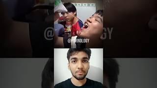 Boy Plays with MILKFunny Memes Reaction#funnyshorts