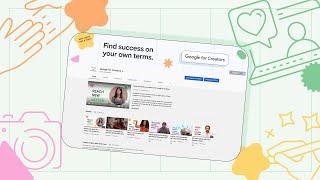 Reach New Levels As A Creator With Google for Creators!