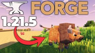 How To Download & Install Forge in Minecraft 1.21.5