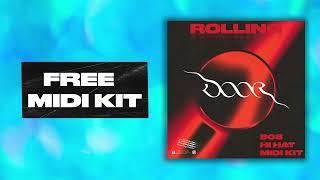 (Best) Free 808 + hi hat midi kit 2024 | Free Midi Kit - "ROLLING" (Southside,Metroboomin,Future)