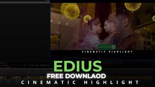 EDIUS WEDDING HIGHLIGHT PROJECT FREE DOWNLOAD HARE || EDIUS PROJECT FREE || SURESH EDITS