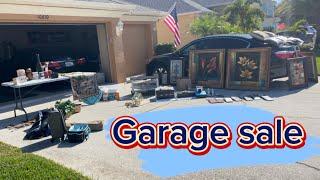 Гаражная распродажа Флорида США Garage Sale USA Что продают американцы из гаража #usa #florida