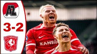 AZ Alkmaar vs Twente FC (3-2), All Goals Results/Highlights