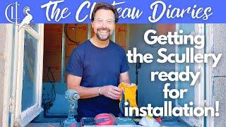 Chris Starts on the Chateau’s Scullery!