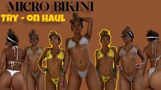 MICRO-BIKINI TRY-ON HAUL || 4k || featuring: ccxswimwear, SHEIN, Neena Swim, Fashion Nova + MORE