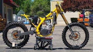 This RM250 build will BLOW YOUR MIND!  2006 Suzuki Two Stroke Dirt Bike Giveaway