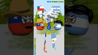 Chile vs Everyone?!   #countryballs #edit