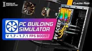 PC Building Simulator поднять фпс на слабом пк [1.7 - 1.12.3]