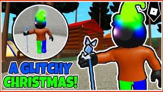 How to get "A GLITCHY CHRISTMAS" BADGE + MORPH/SKIN in PIGGY RP CUSTOMS! - ROBLOX