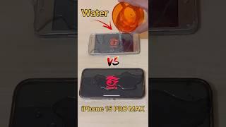 Water Mobile  vs Galaxy Z Fold 6 - Water Gaming Test #freefire #shortsfeed #water #trending