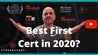 CCNA, NETWORK+, SECURITY+, A+, MCSA | Best First Cert in 2022