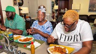 MY DAUGHTER AND FAMILY FINALLY CAME OVER FOR DINNER!