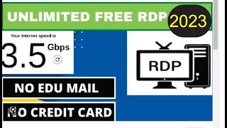 How to Create Free Windows RDP 2023 |