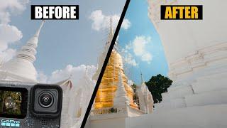 Color Grading GoPro HERO12 GP-LOG (Free LUT)