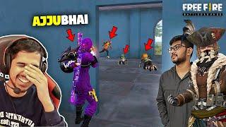 AJJUBHAI MOST FUNNY GAMEPLAY WITH @DesiGamers_ AND @Munnabhaigaming - FREE FIRE HIGHLIGHTS