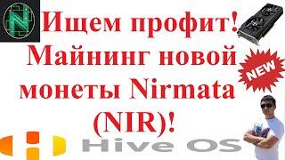 Ищем профит! Майнинг новой монеты Nirmata (NIR)!