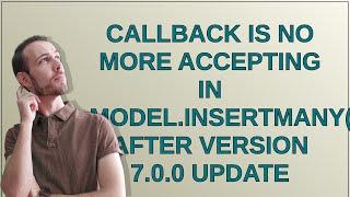 Callback is no more accepting in Model.InsertMany() after version 7.0.0 update