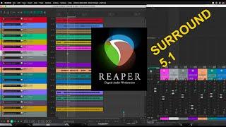 13 REAPER TUTORIAL: Surround 5.1