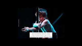 Pole & Aerial World Cup U.N.A, Roma 2022. Danza dell’orso d’oro Riazzino, Winner Rookies Pole Art