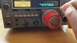 Yaesu FT 77 / 25.02.2022