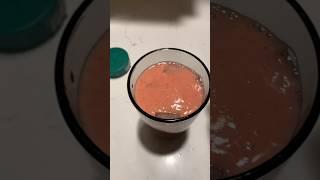 Ginger punch  with strawberries, bananas, and grapefruit juice ️ rockywritershop.com